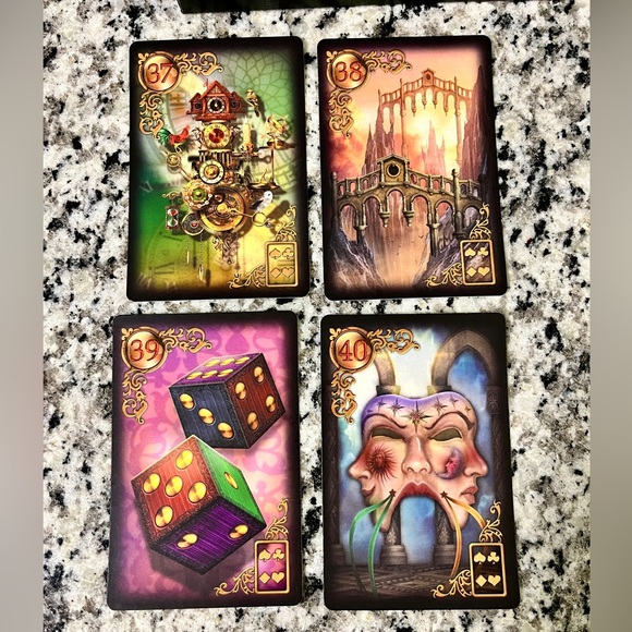 🔮Gilded Reverie lenormand deck autographed by designer too! Fortune psychic fun🔮 - Picture 7 of 11